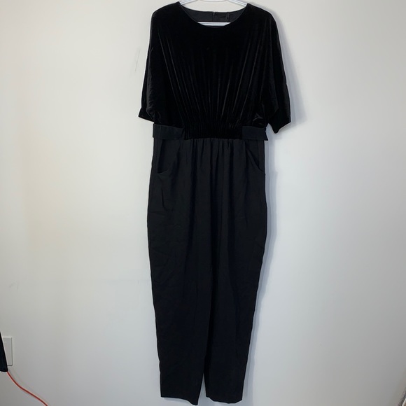 Phase Eight Neha Velvet Jumpsuit - Picture 1 of 6